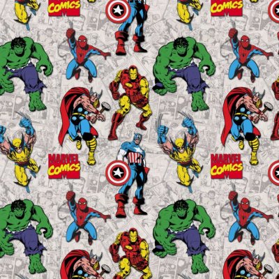 Superimposed Characters 1 Yard Precut/Package