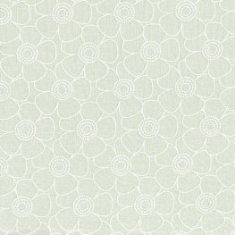 Tonal & Gray: Petal Flowers, White/Tint