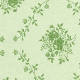 Wide Overtones: Sweet Floral Bouquet Olive