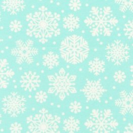 Snow Snuggles Flannel Glacier