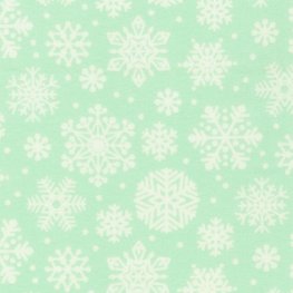 Snow Snuggles Flannel Mint