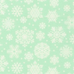 Snow Snuggles Flannel Mint