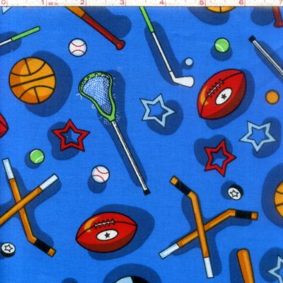 Kid's Choice: Sports Equipment Blue