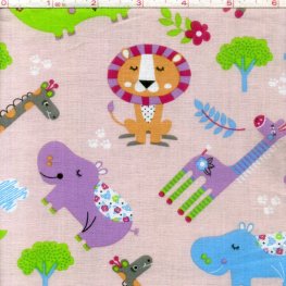 Kid's Choice: Cute Animals on Pink