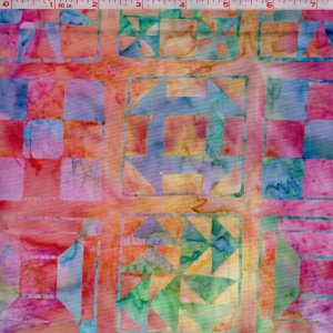 Rainbow Sherbet Batik