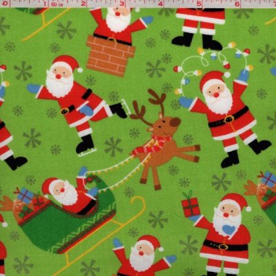 Christmas: Santa Giving Gifts
