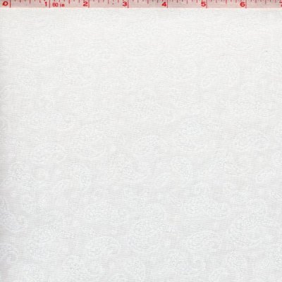 Monotones Paisley White/White