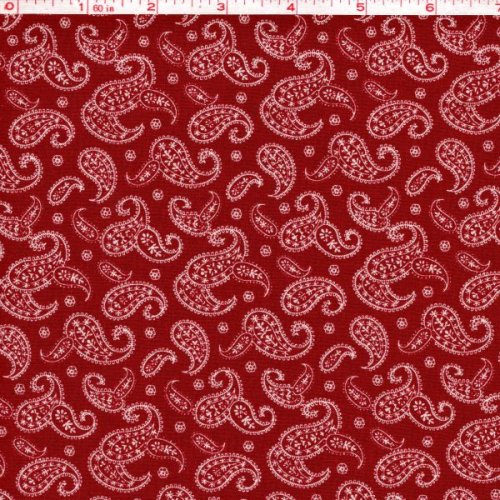 Circa 1800\'s Paisley Tan/Burgundy
