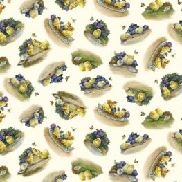 Joyful Countryside Chicks Cream