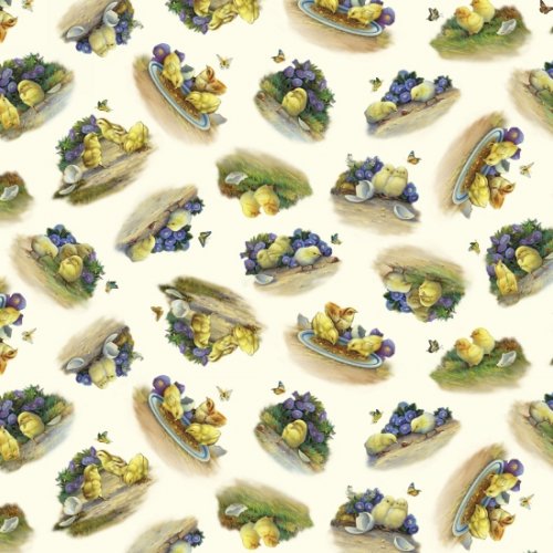 Joyful Countryside Chicks Cream
