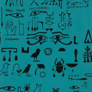 Hieroglyphs Teal