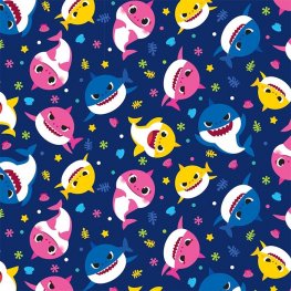Baby Shark Family Toss/Navy