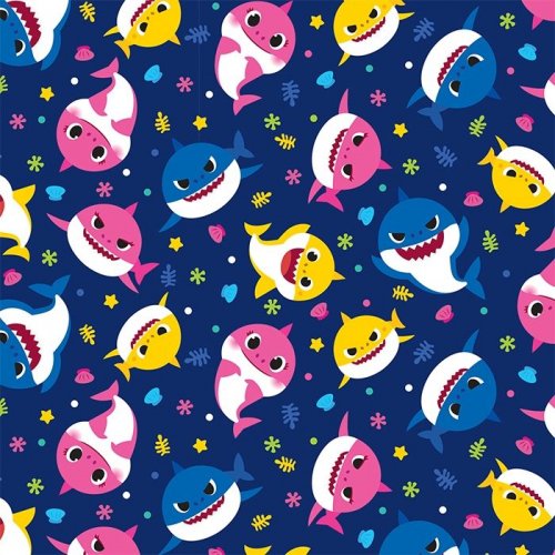 Baby Shark Family Toss/Navy