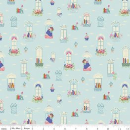 Beauty and the Beast Windows LtBlue