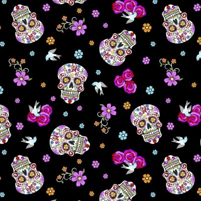 Day of the Dead Sugar Skulls w/Glitter