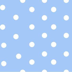 Fluffy Flannels: Dots Blue