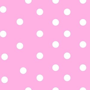 Fluffy Flannels: Dots Pink