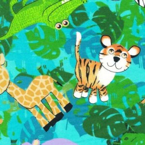 Fluffy Flannel: Jungle Friends