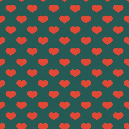 Scandinavian Christmas: Hearts, Green