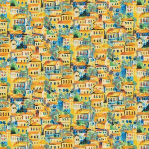Portofino: Small Buildings, Yellow