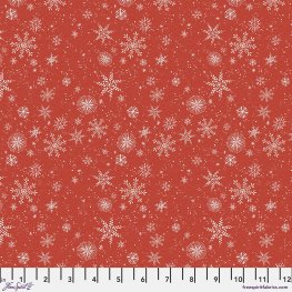 Snow Falls Red