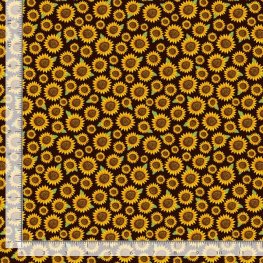 Hello Fall by Gail Cadden - Brown Sunflowers