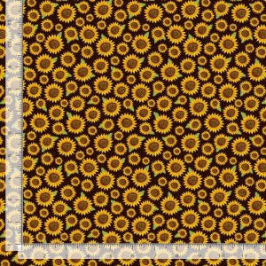 Hello Fall by Gail Cadden - Brown Sunflowers