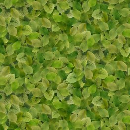 Packed Green Leaves