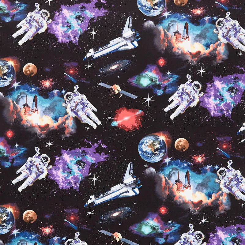In Space Astronauts Black
