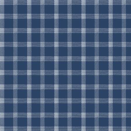 Primo Plaid Flannel Indigos Blue