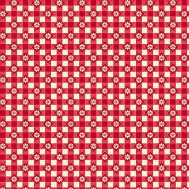Aunt Grace Calicos Garden Picnic Red