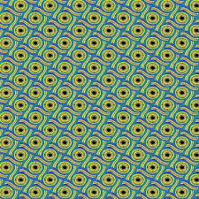 Circle Geometric Blue